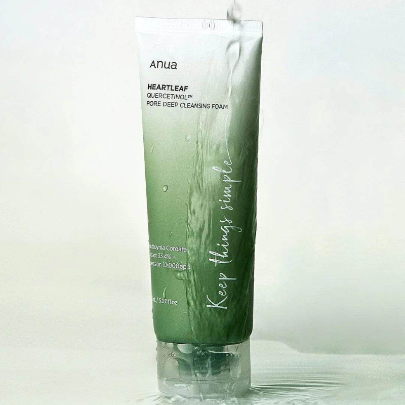 HEARTLEAF QUERCETINOL PORE DEEP CLEANSING FOAM 150 ML