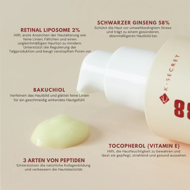 SEOUL 1988 SERUM: RETINAL LIPOSOME 2% + BLACK GINSENG 30ML