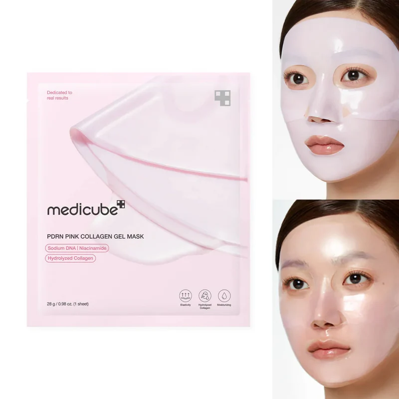 PDRN Pink Collagen Gel Mask (1 oder 4 Stk.)