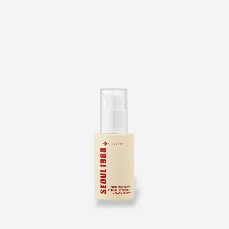 SEOUL 1988 SERUM: RETINAL LIPOSOME 2% + BLACK GINSENG 30ML