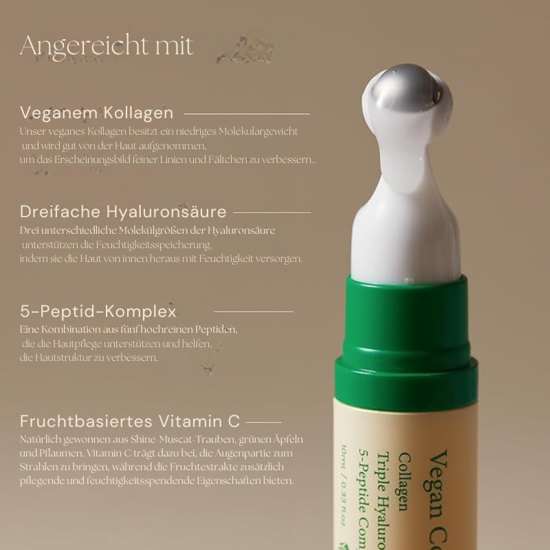 VEGAN COLLAGEN EYE SERUM 10ML