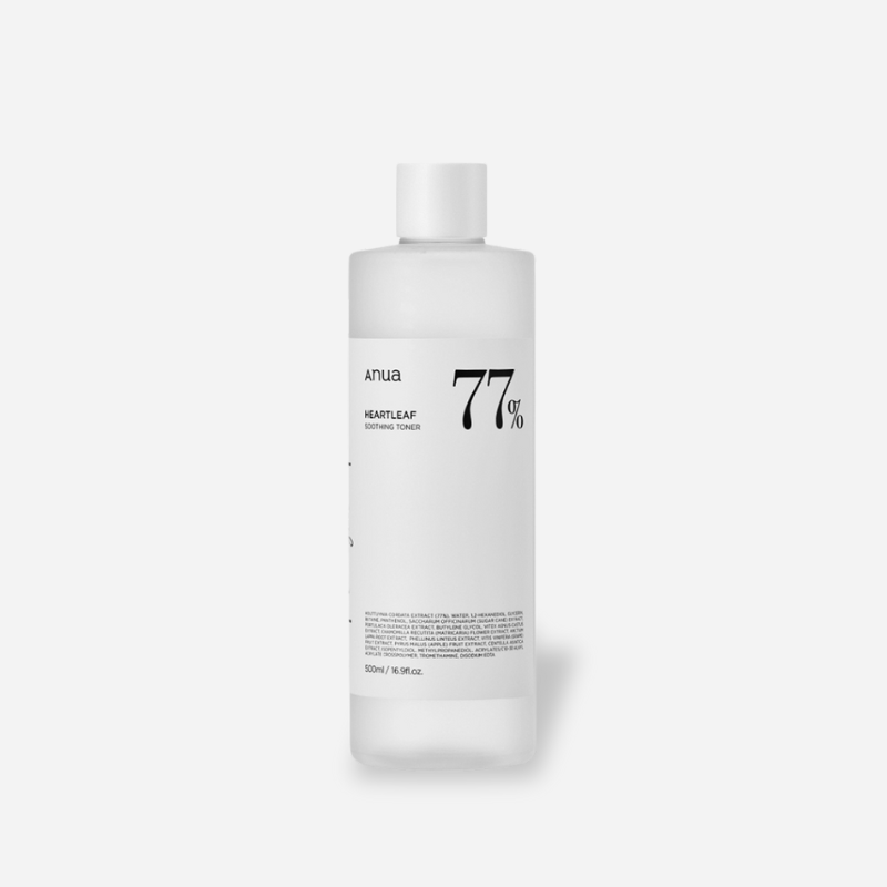 HEARTLEAF 77% SOOTHING TONER 500ML