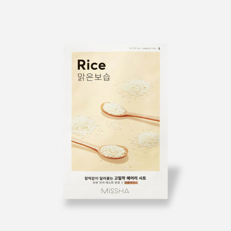 AIRY FIT SHEET MASK Rice
